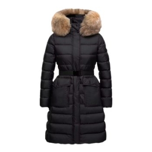 몽클레르 여성 KHLOESSE 벨티드 롱 패딩 1C000 13 53A5E 99M