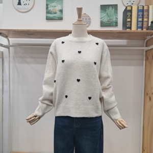레코브 하트포인트니트풀오버LC31EYKN612XOT
