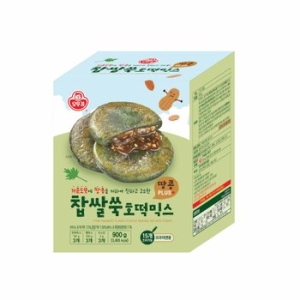 오뚜기 찹쌀쑥호떡믹스 땅콩플러스 900g(300gx3입)
