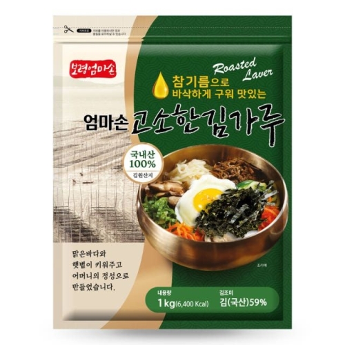 보령엄마손  엄마손 고소한 김가루 1kg
