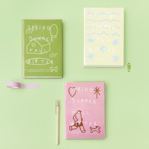 라이브워크  리틀띵스 올시즌 드로잉 다이어리 v.3