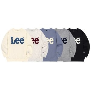LEE  빅 트위치 부클 루즈핏 기모 스웨트셔츠 LK2404CR06