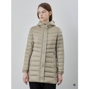 인디안 여성복 후드 탈착 경량다운MDXKD4W9291_GN