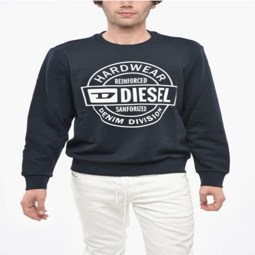 디젤 후드 티셔츠 A19704 RJXAN 81E Blue