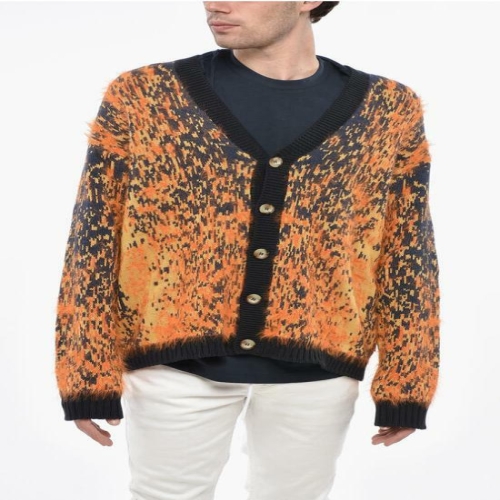 디젤 가디건 A14918 0QKAI 3DK Orange