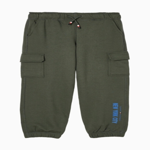 타미힐피거 키즈 T42F7PPC600BT1 프린트 카고 스웨트 팬츠