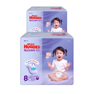 하기스 2025 맥스드라이 팬티형 8단계-공용