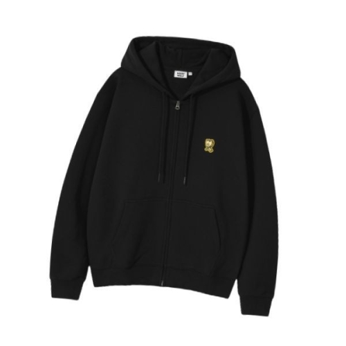 와키윌리 ltgt WACKYWILLY WACKY WILLY 그래픽 키키 와펜 후드집업 블랙 WA2501HZO1BK 545401