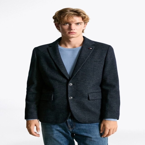타미힐피거 남성 울 저지 블레이저_T12F6WJB731ML1DW5