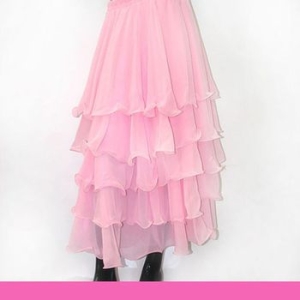 빅스타 BDS-201 5단치마 에어로 킹 밸리스커트 댄스스타 댄스치마 테마