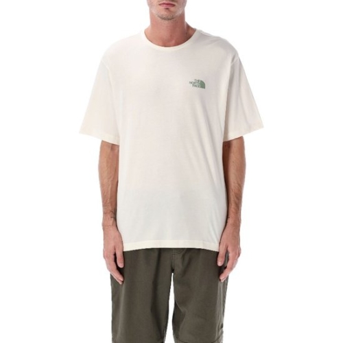 노스페이스  로고 크루넥 릴렉스 티셔츠 NF0A8E4E QLI