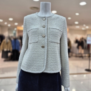 DECO 다올 선염 부클 트위드 자켓 P4G41WJK040_DG 35353_P4G41WJK040_DG