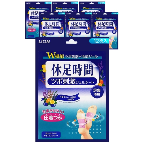 CJ라이온 휴족시간 지압자극 12매