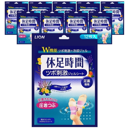 CJ라이온 휴족시간 지압자극 12매