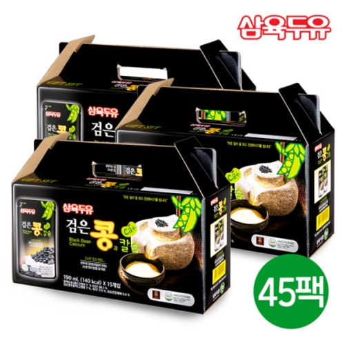 삼육식품 검은콩 & 칼슘 파우치 190ml