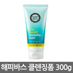  해피바스 퍼펙트딥 씨쏠트 클렌징 폼 300ml [1개]