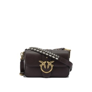 핀코 여성 브라운 플랩 숄더백 105824A0QOLA7Q