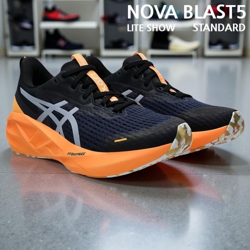 아식스 노바블라스트5 라이트쇼 스탠다드 남성 런닝화 1011C119