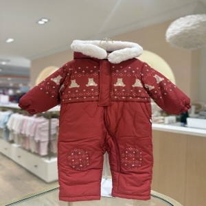 밍크뮤 M D RD 베베스노우패딩점프슈트 35C1460303 출산준비물/신생아선물/배내