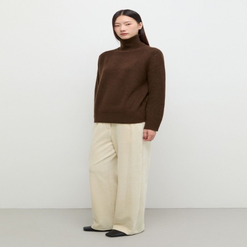 쉬즈미스 여성 코듀로이 와이드 밴딩 팬츠_SWWSLP42840