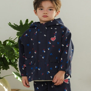 벨리타앤보이즈 BK5SWJ01 체커버드 후드점퍼