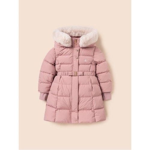 빈폴 키즈 여아 프리미엄 덕다운 롱패딩 라이트 핑크 BI5X38G06Y