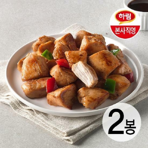 하림  동물복지 IFF 한입쏙 닭가슴살 스위트바비큐 500g