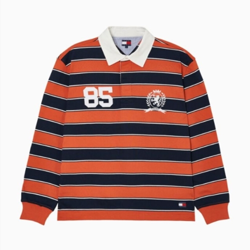 타미힐피거 타미진 코튼 스트라이프 럭비 티셔츠 B1 T32F7TKT56TMT1 SZZ