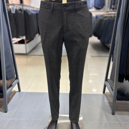 레노마 F/W 가을,겨울 다크그레이 패턴물 혼방 스판 슬랙스 팬츠RKPBP09_BP