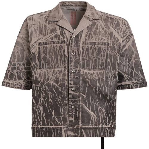 릭오웬스 다크쉐도우 남성 블랙 호일 매그넘 토미 셔츠 블랙 82IM06051 6557880