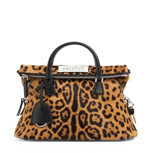 메종마르지엘라 여성 5ac Loved To Death 탑핸들백 레오파드 82IM6A002 6557881