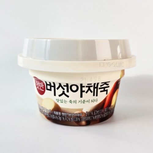 CJ제일제당  햇반 버섯야채죽 268g