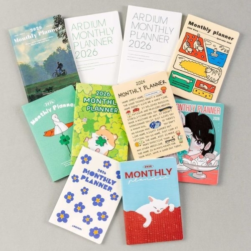 아르디움  2026 먼슬리 플래너 13개월형