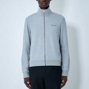 WEB 웹 사이드 심 코튼 집업 스웨트셔츠 그레이 828331 XJHCX 1183 146716184