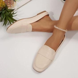 짝꿍닷컴 여성 2컬러 소프트 그레이스 플랫 블로퍼 MU321 S41506207