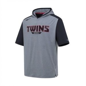 트윈스  후원 2025 LG 어센틱 반팔 후드 티셔츠 304221