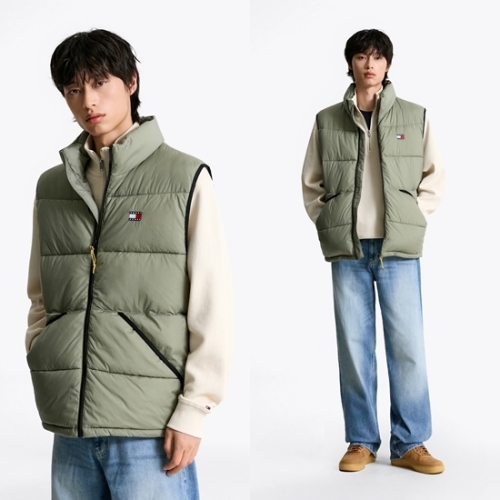 타미힐피거 남성 베일 푸퍼 베스트_T32F7WVT45TMT1M1L