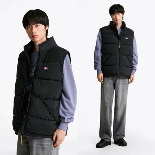타미힐피거 남성 베일 푸퍼 베스트_T32F7WVT45TMT1BDS