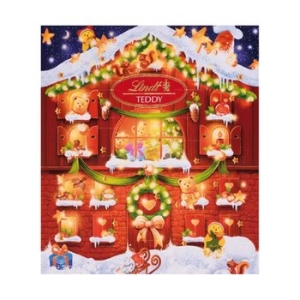 린트  미니 테디 2025 어드벤트 캘린더 128g