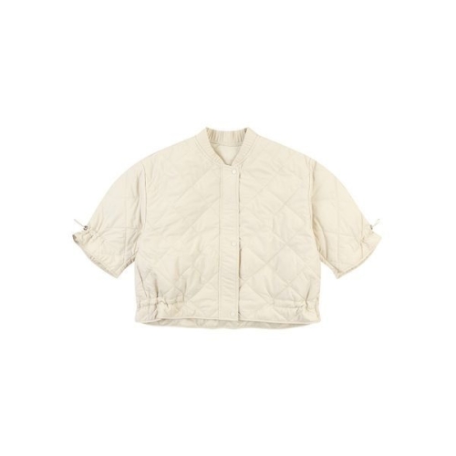 반에이크 퀼팅 하프슬리브 자켓_VB3YPDUD09Z