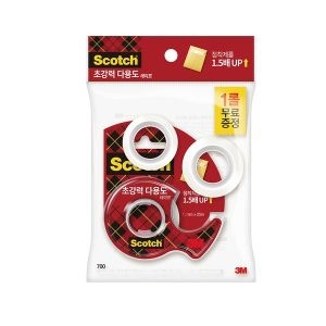 3M 스카치 초강력 다용도 테이프 플러스 1825D+1815R+1825R 무료 증정