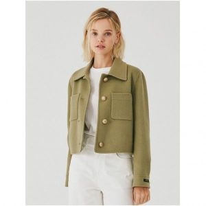 스위트숲 여성 핸드메이드 싱글 숏재킷 OZAJKQ3