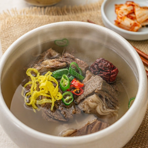 다담  한우 가마솥 소머리곰탕 600g x 2개 + 도가니탕 600g x 2개