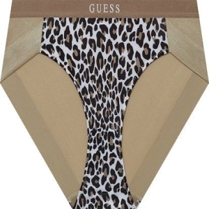 게스 호피나염 여성 스트링 팬티 ODWBP995BR
