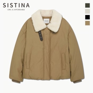 시스티나 여성 부클퍼 카라 덕다운 점퍼 ASDJPP41150