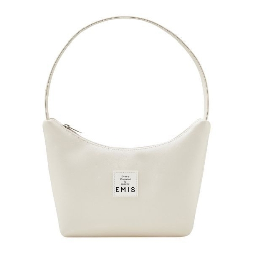 이미스 emis NEW LEATHER HOBO BAG-IVORY 187151