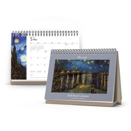 아르누보  2026 빈센트 반 고흐 명화 탁상 달력