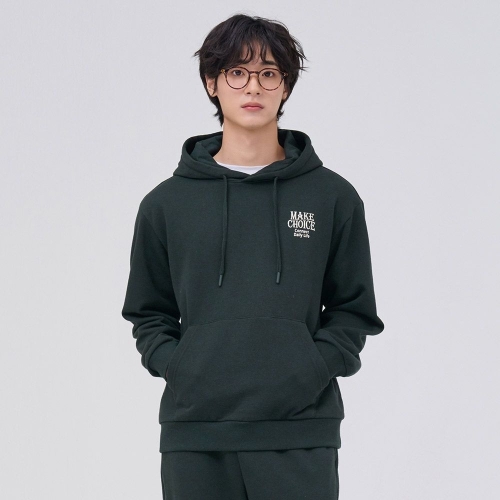 체이스컬트 공용 에센셜 기모 그래픽 후드티셔츠-EFRU5123C0C