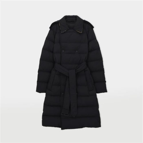 버버리 미드 렝스 나일론 푸퍼 여성 패딩 점퍼 80978691