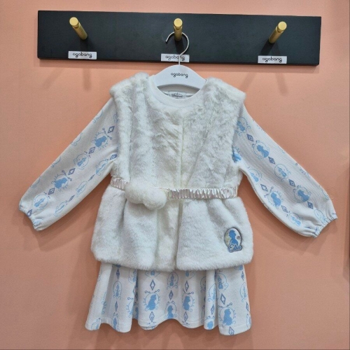 아가방 기타겨울왕국엘사원피스조끼세트 79S724056